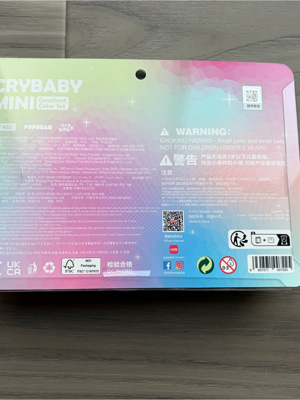 Crybaby Mini Gradient Color Set - Picture 3 of 3